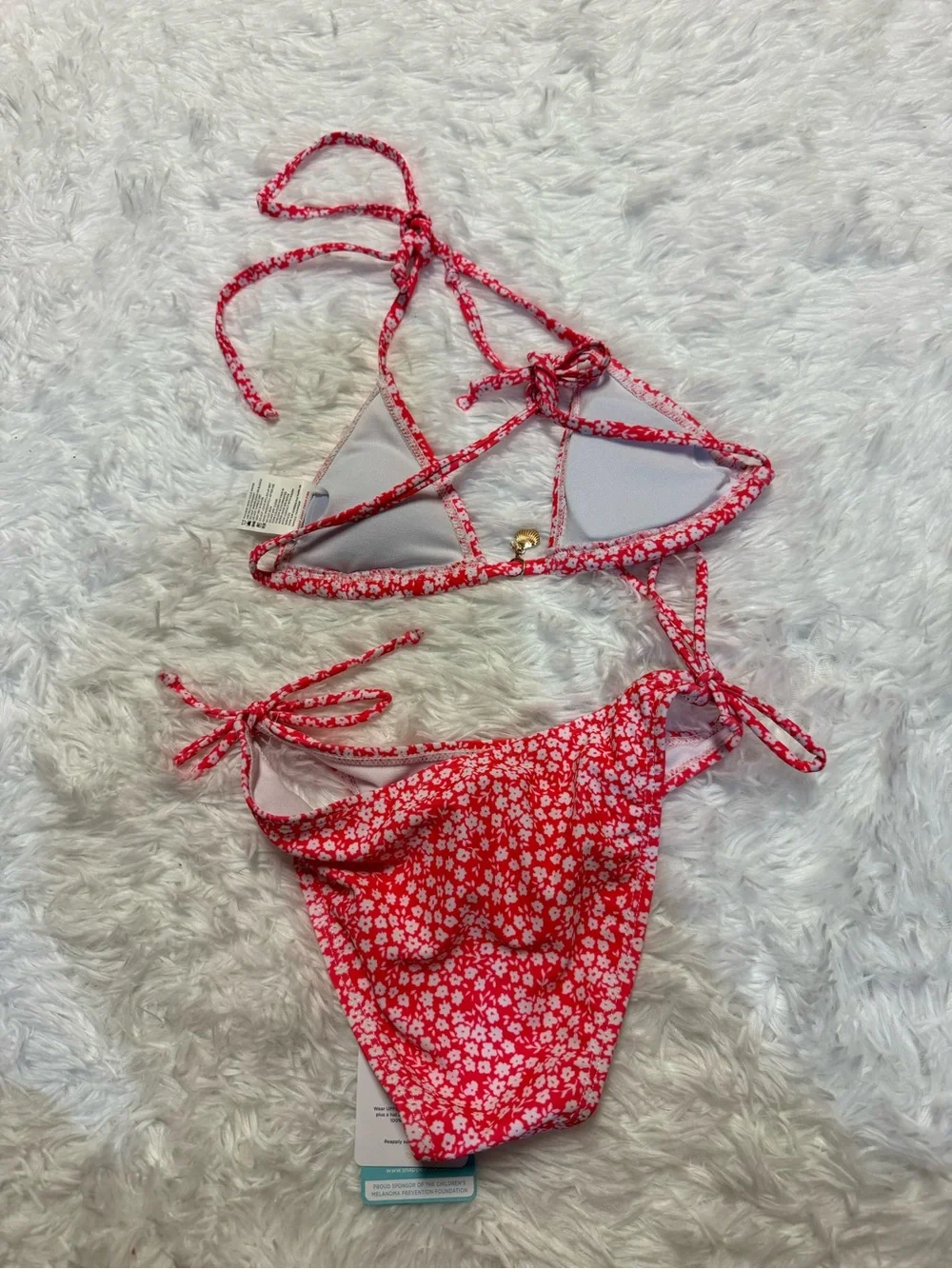 Snapper Rock DITSY BLOOM TEEN TRIANGLE BIKINI